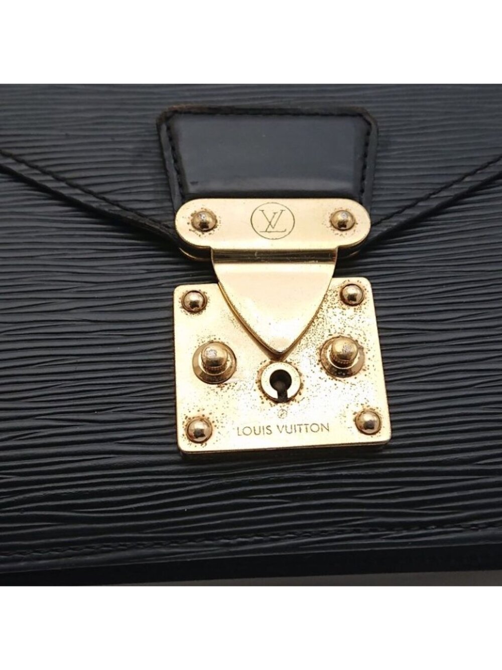 Louis Vuitton Epi Series Dragonne Second Bag Leather Black - Picture 14 of 16